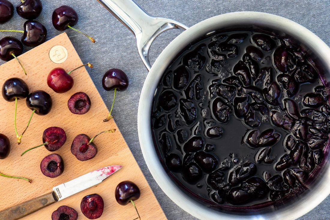 Cherry Chocolate Coconut Ice Cream