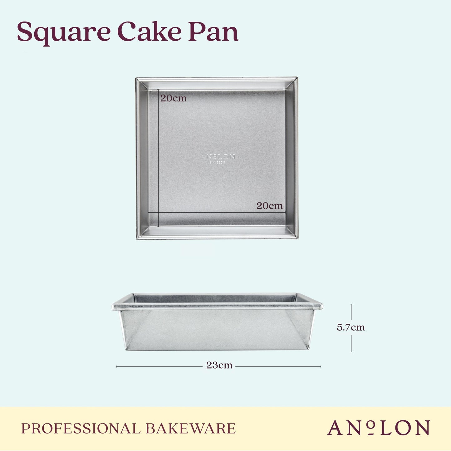 Anolon Pro-Bake Square Cake Pan 23cm