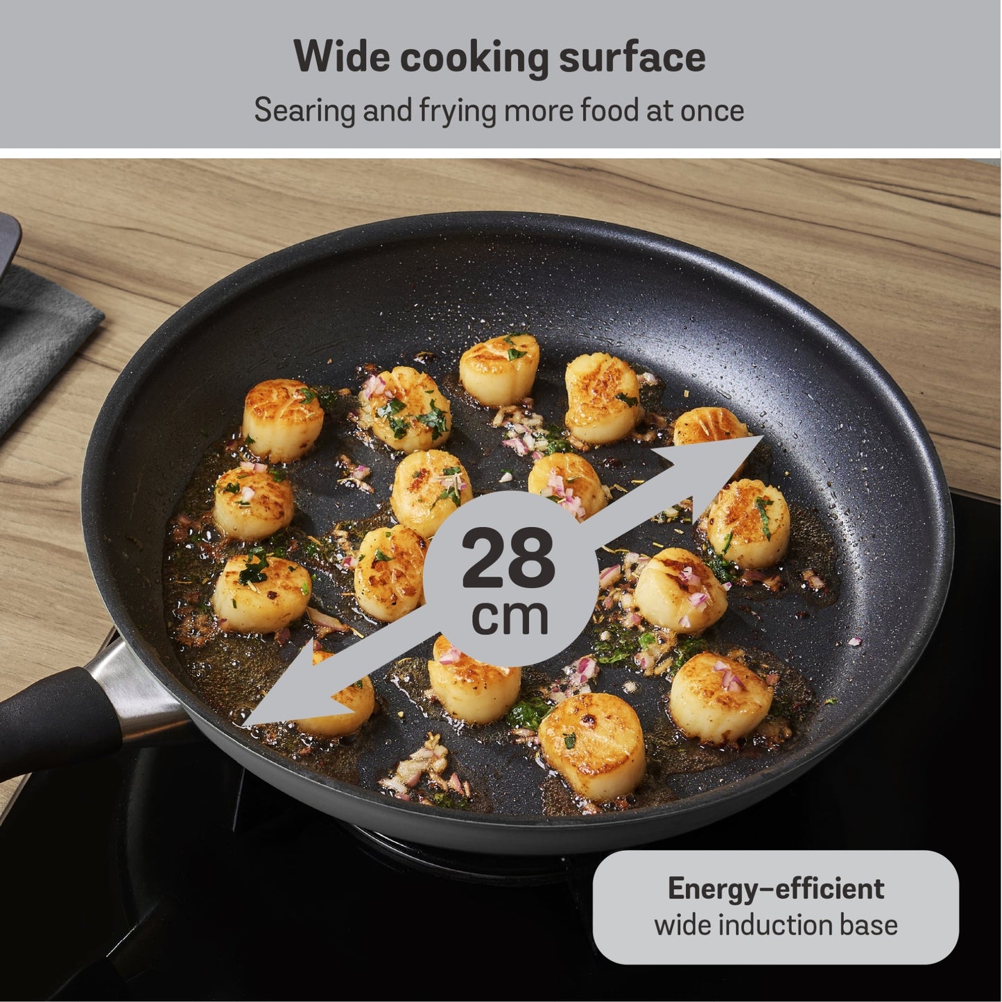 Meyer Moda Induction Open French Frypan 28cm
