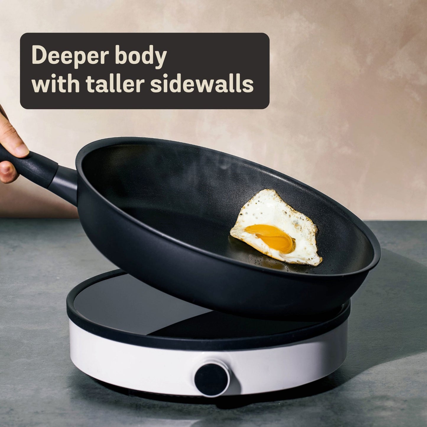 Meyer Midnight Series Nonstick Induction Frypan 26cm