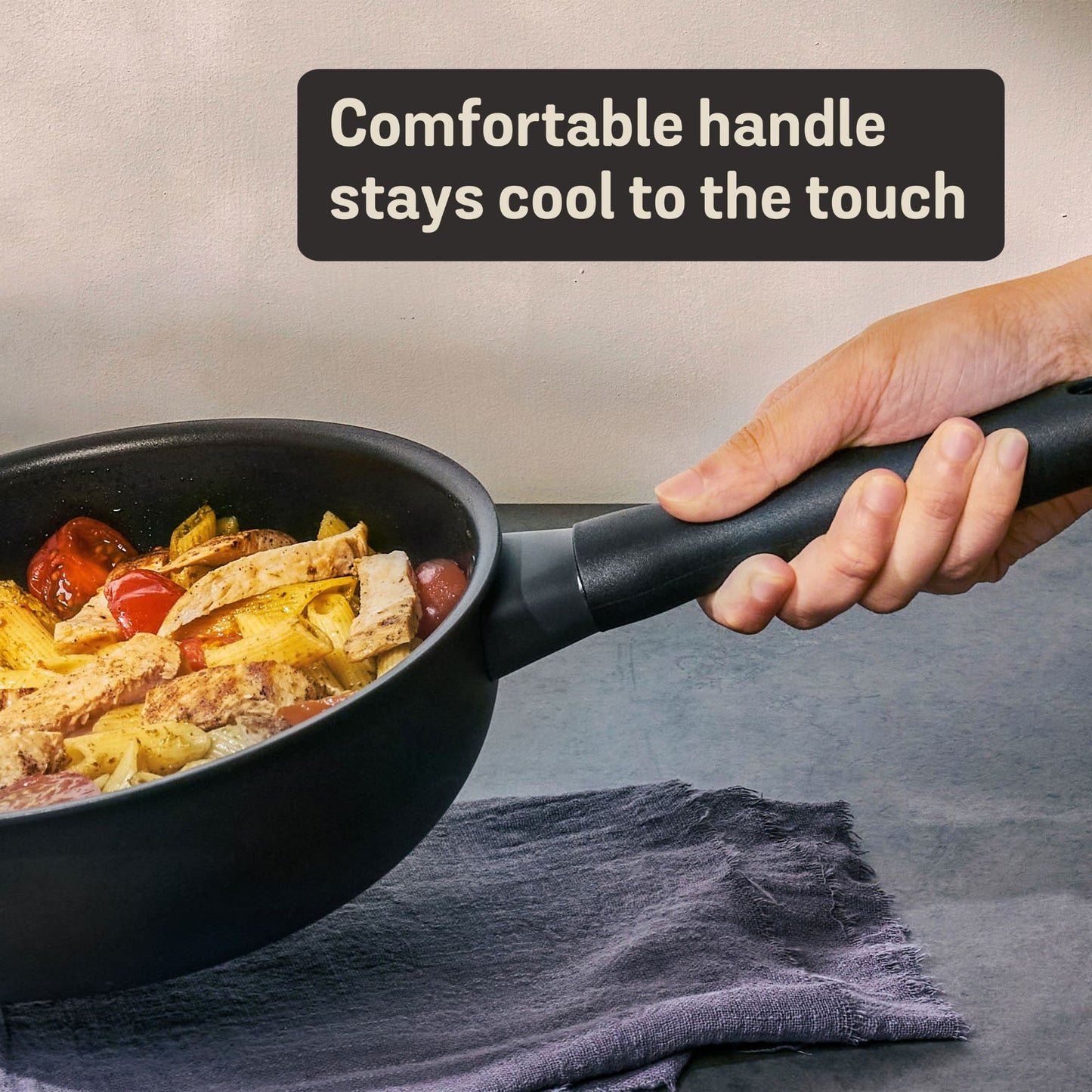 Meyer Midnight Series Nonstick Induction Frypan 26cm