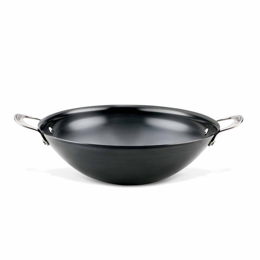Anolon N₂ Carbon Steel Induction Wok 36cm