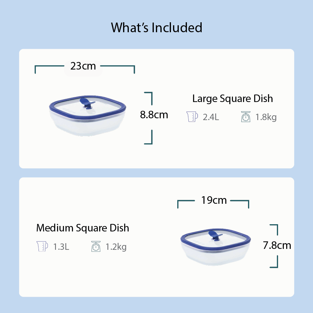 Anyday The Square Starter Set | Blueberry