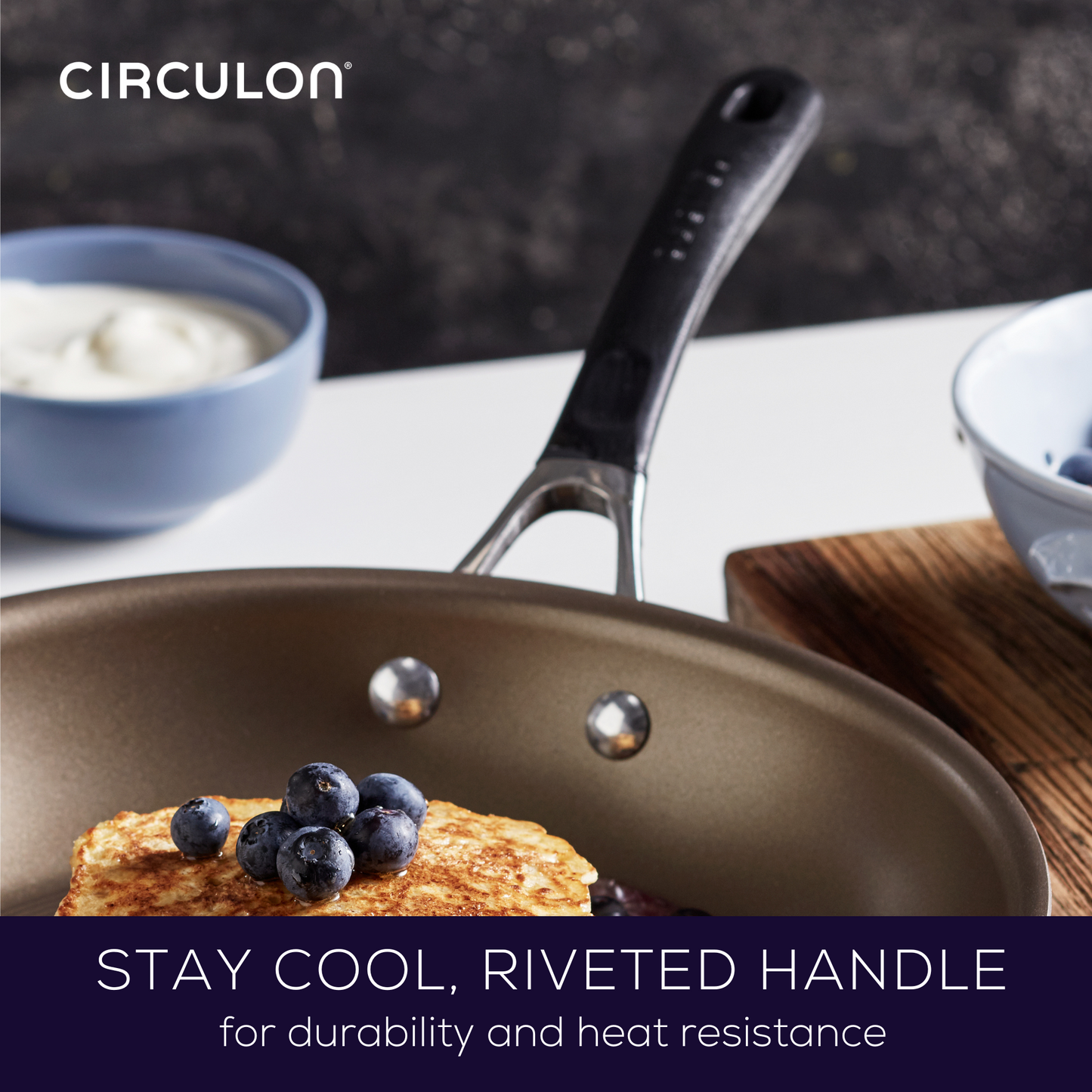 Circulon Innovatum Nonstick Open Skillet 22cm