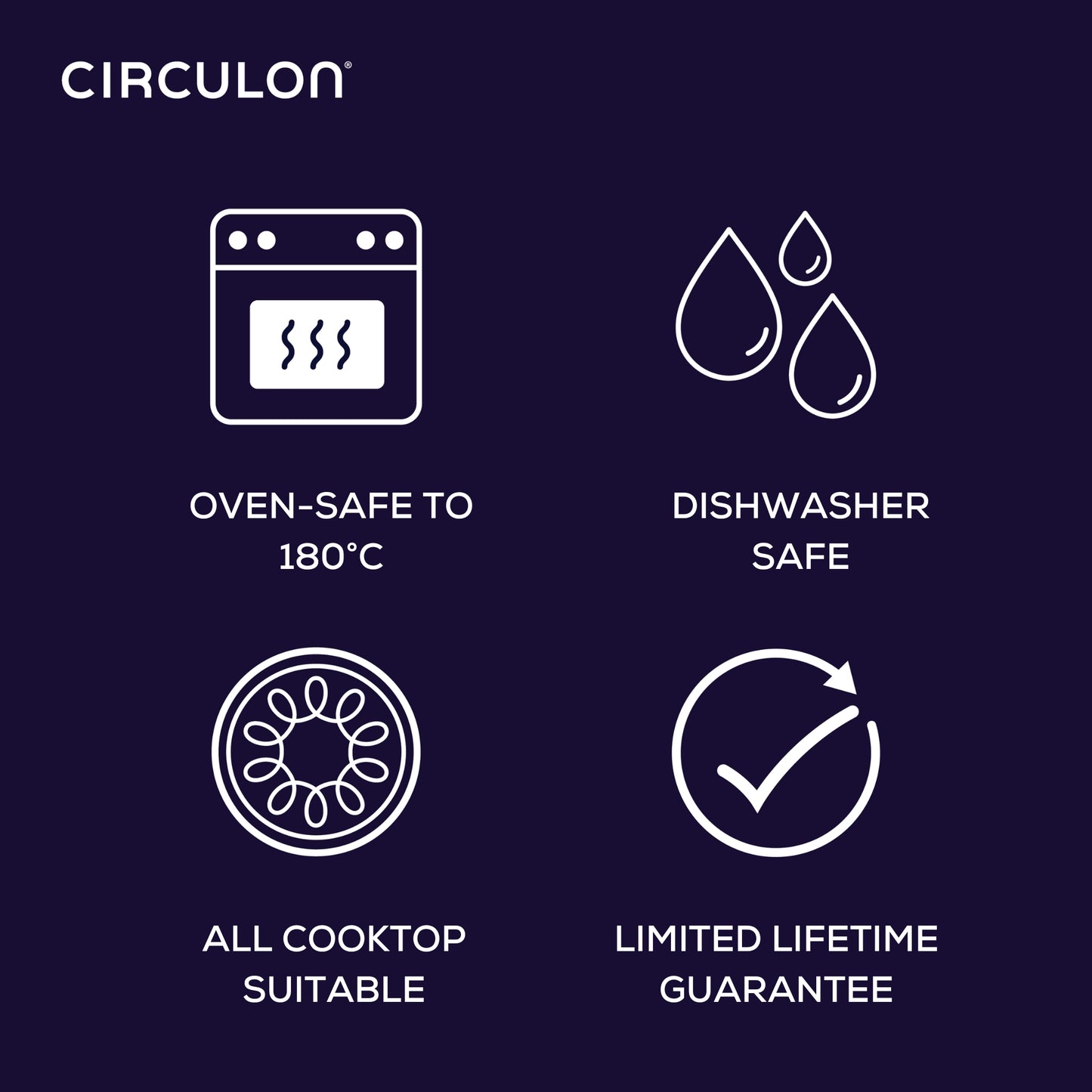 Circulon Total Nonstick Induction Covered Sautéuse 28cm/4.7l