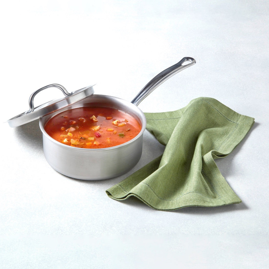 Essteele Per Amore Clad Stainless Steel Induction 3 Piece Saucepan Set