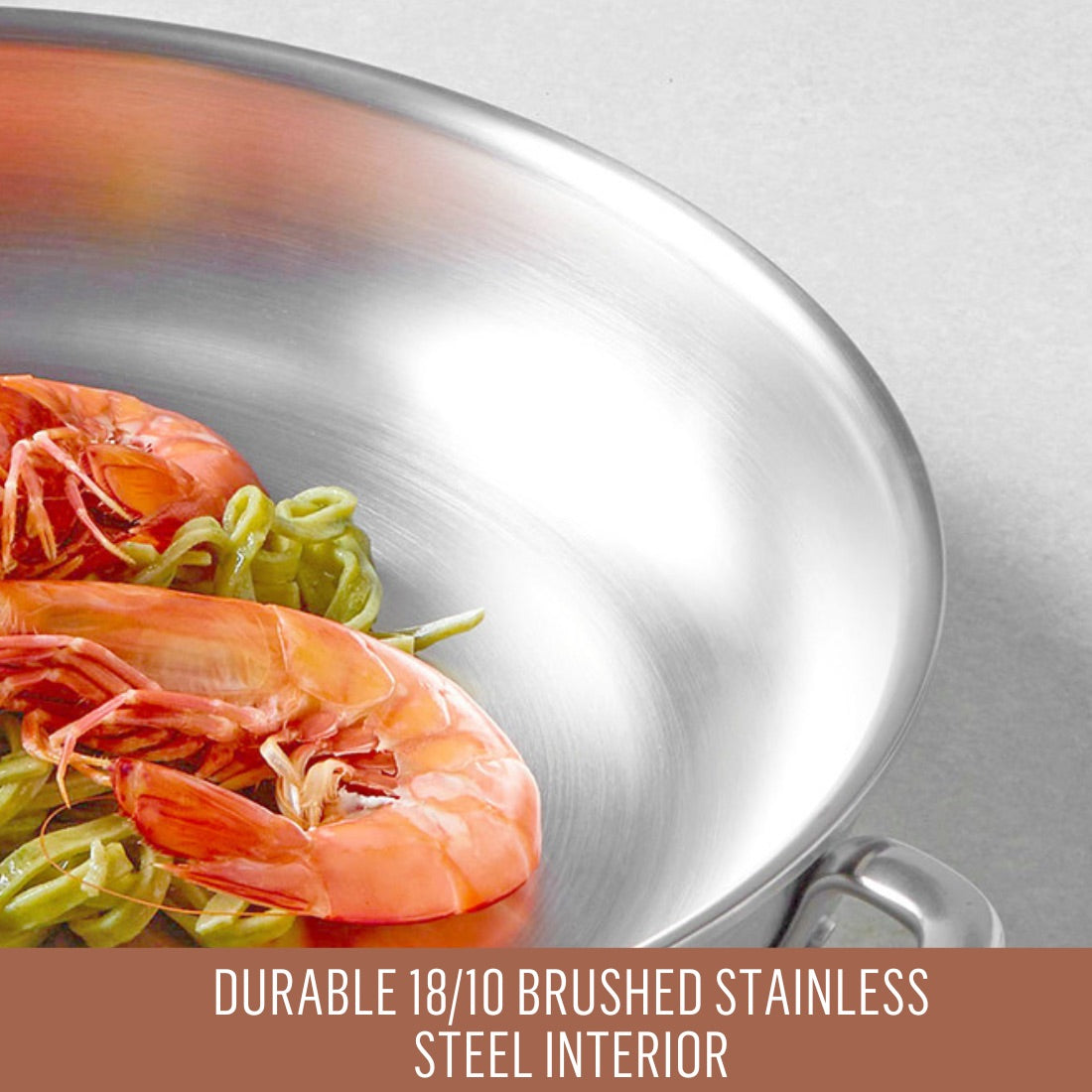 Essteele Per Amore Clad Stainless Steel Induction 3 Piece Saucepan Set