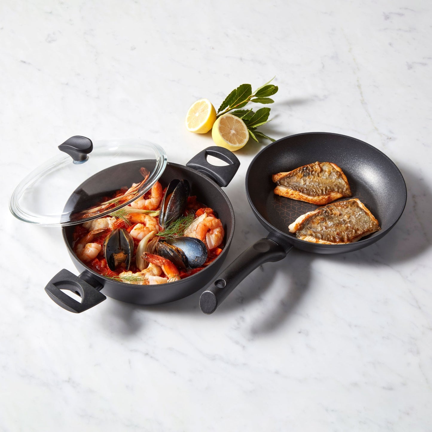 Essteele Per Salute Nonstick Induction 2 Piece Cookware Set