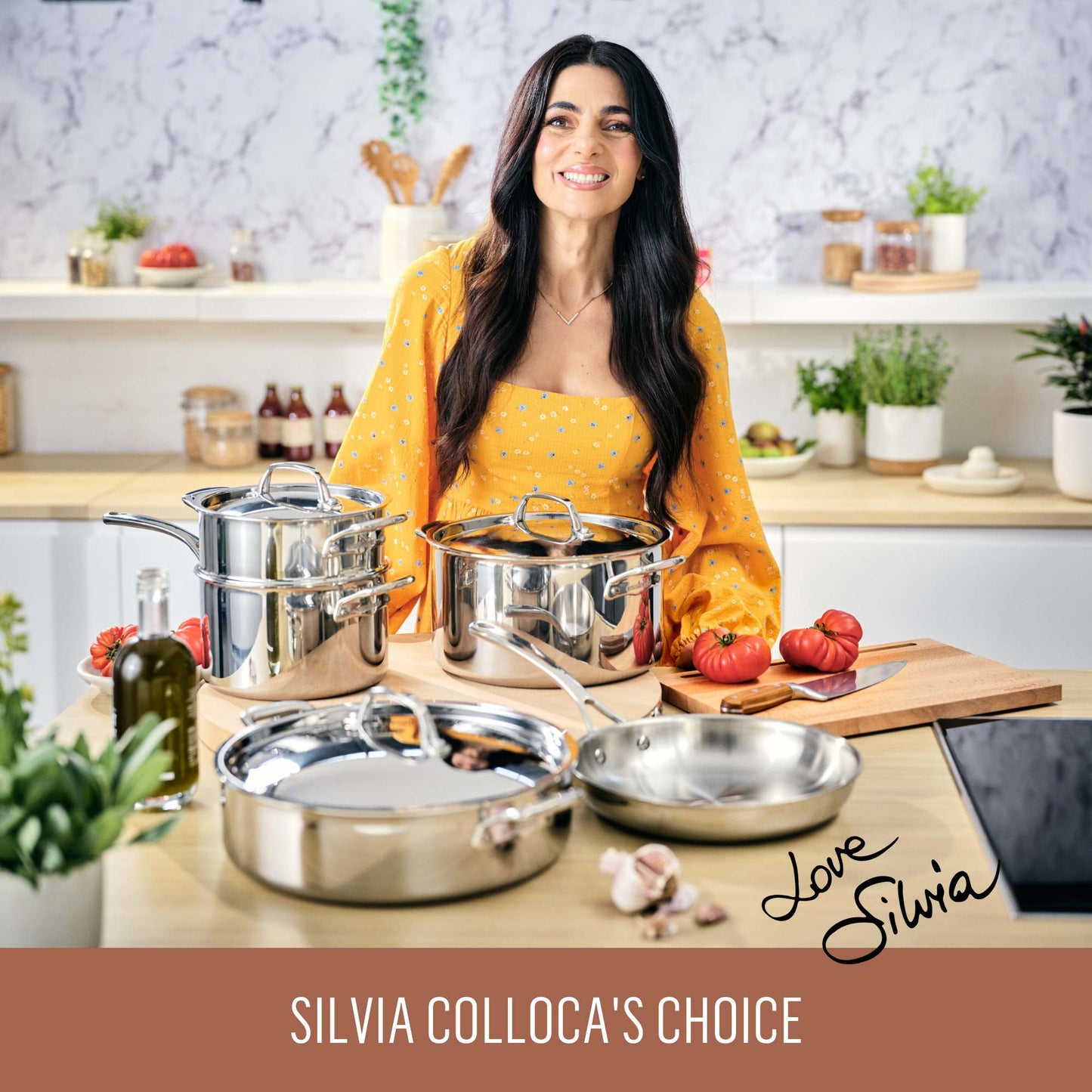 Essteele Eternità Clad Stainless Steel Induction 2 Piece Cookware Set