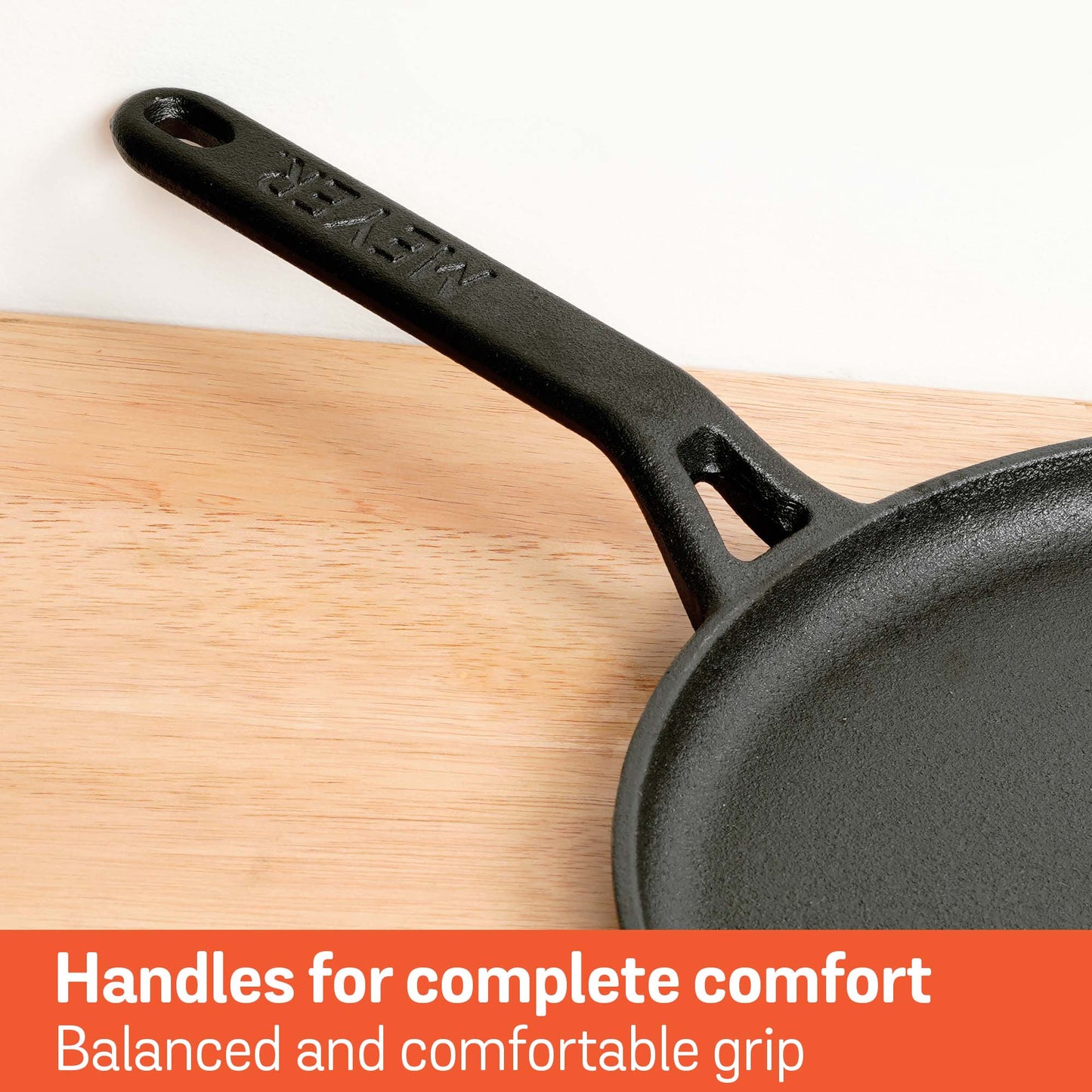 Meyer Pre-Seasoned Cast Iron Induction 2 Piece Signature Combo Set