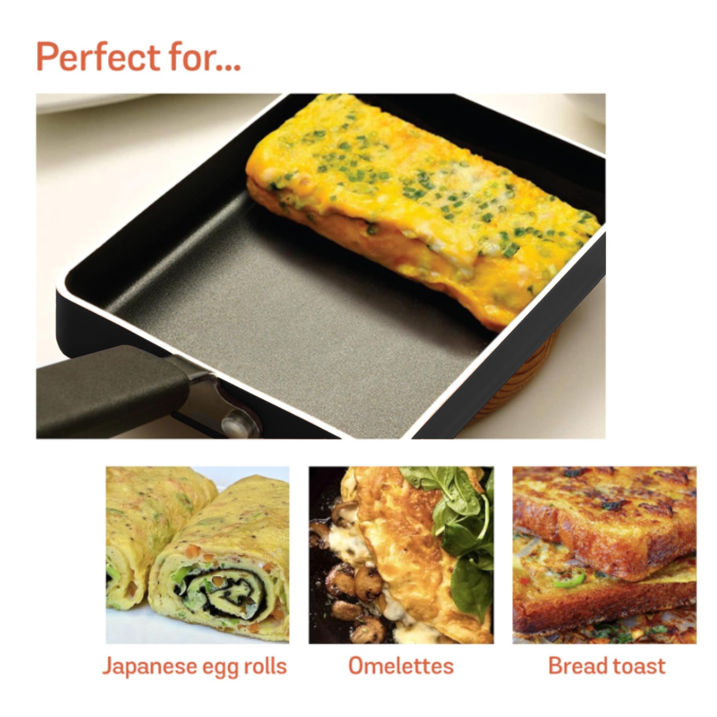 Meyer Nonstick Tamagoyaki Pan 18cm x 13cm