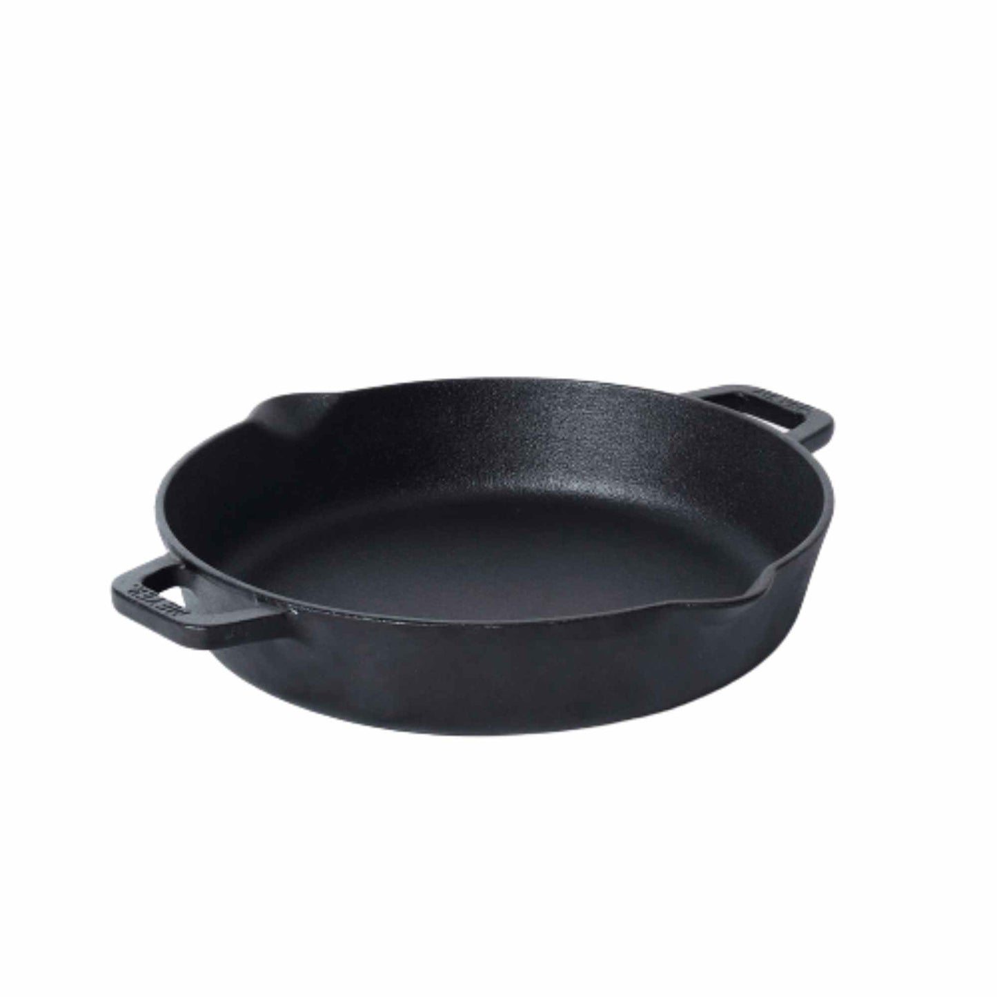 Meyer Pre-Seasoned Cast Iron Induction Double Handle Skillet 24cm