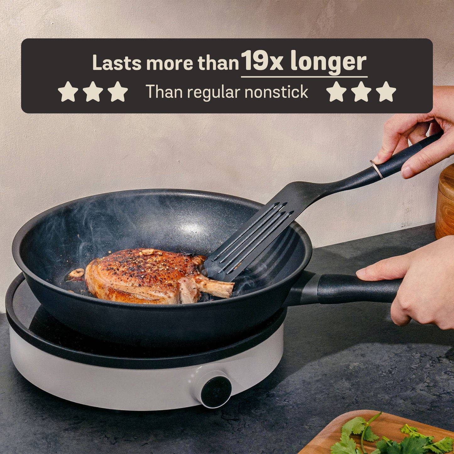 Meyer Midnight Series Nonstick Induction Frypan 20cm