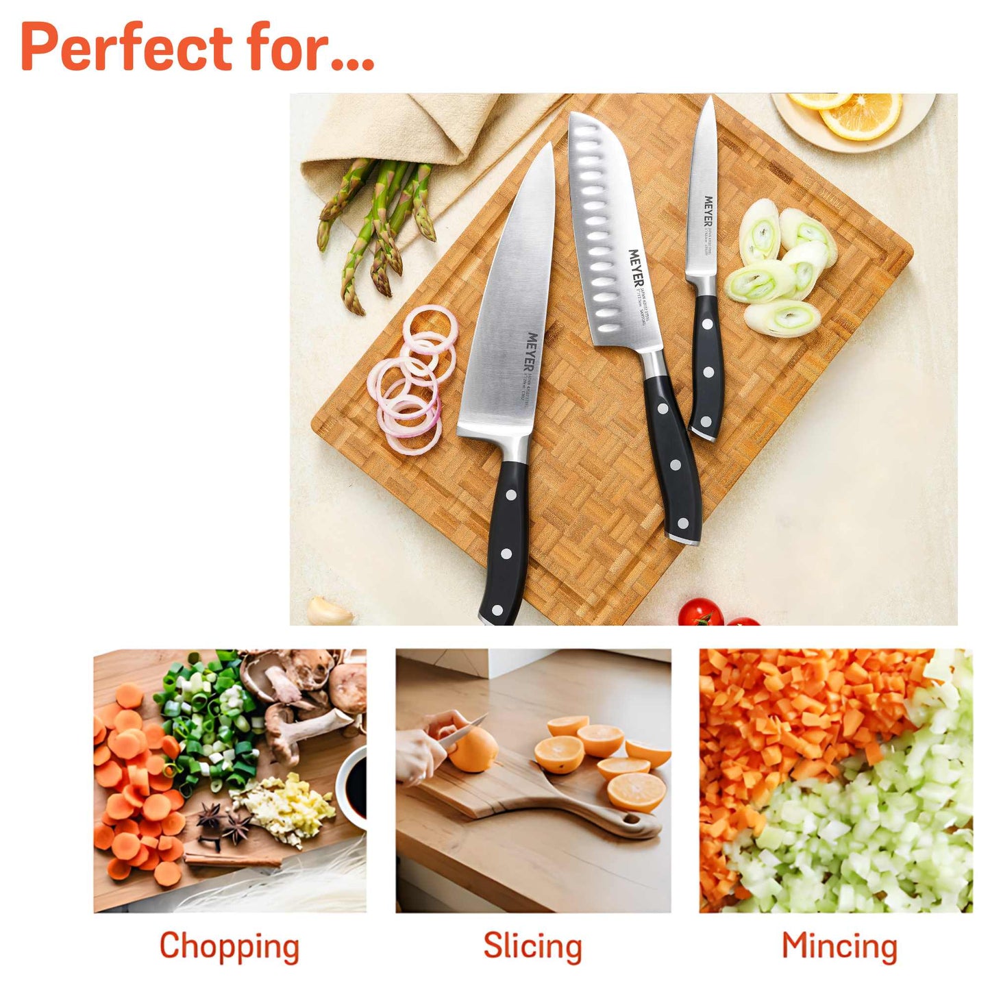 Meyer 4 Piece Knife Set