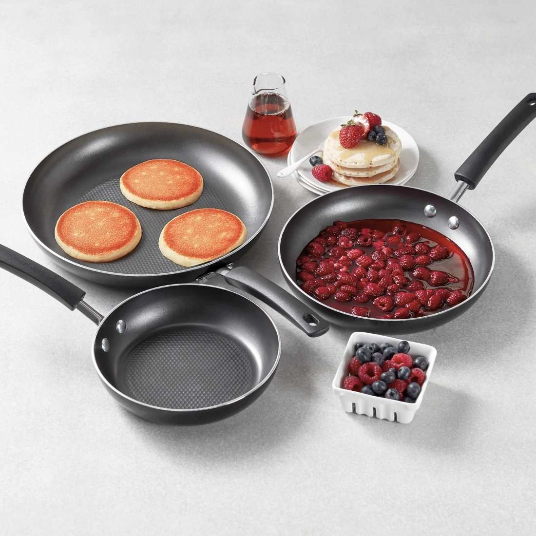 RACO Smartstart Nonstick Induction Frypan Triple Pack 20/24/30CM
