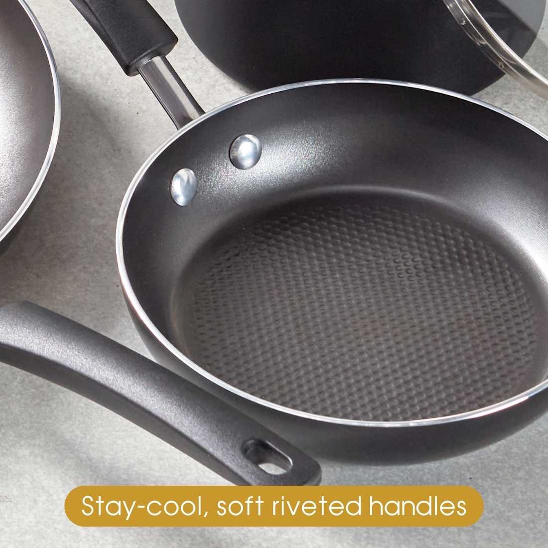 RACO Smartstart Nonstick Induction Frypan Triple Pack 20/24/30CM