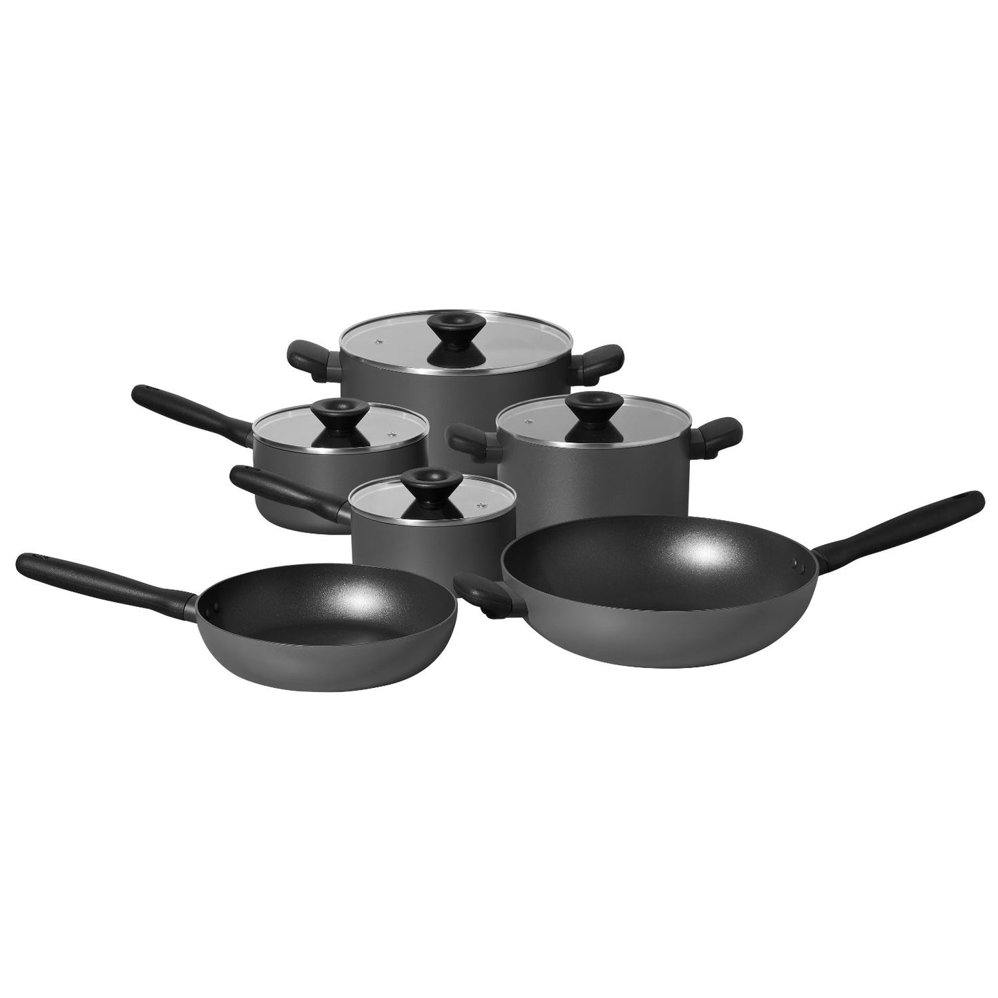 Meyer Bauhaus Series Nonstick Induction 6 Piece Cookware Set