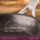 Anolon Nouvelle Copper Luxe Nonstick Induction Open French Skillet 22cm Onyx
