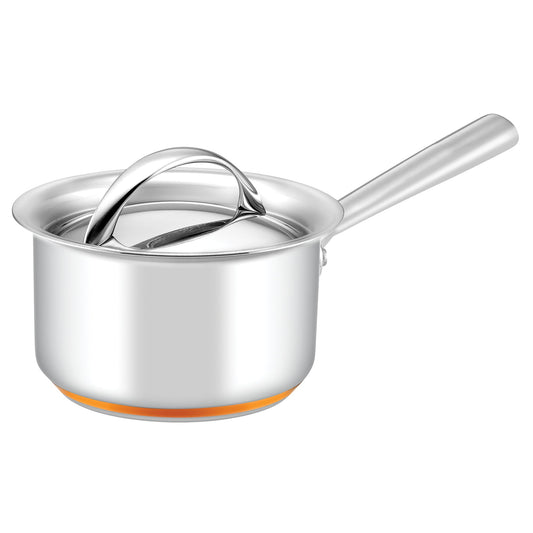 Essteele Per Vita Copper Base Stainless Steel Covered Saucepan 14cm/1.2L