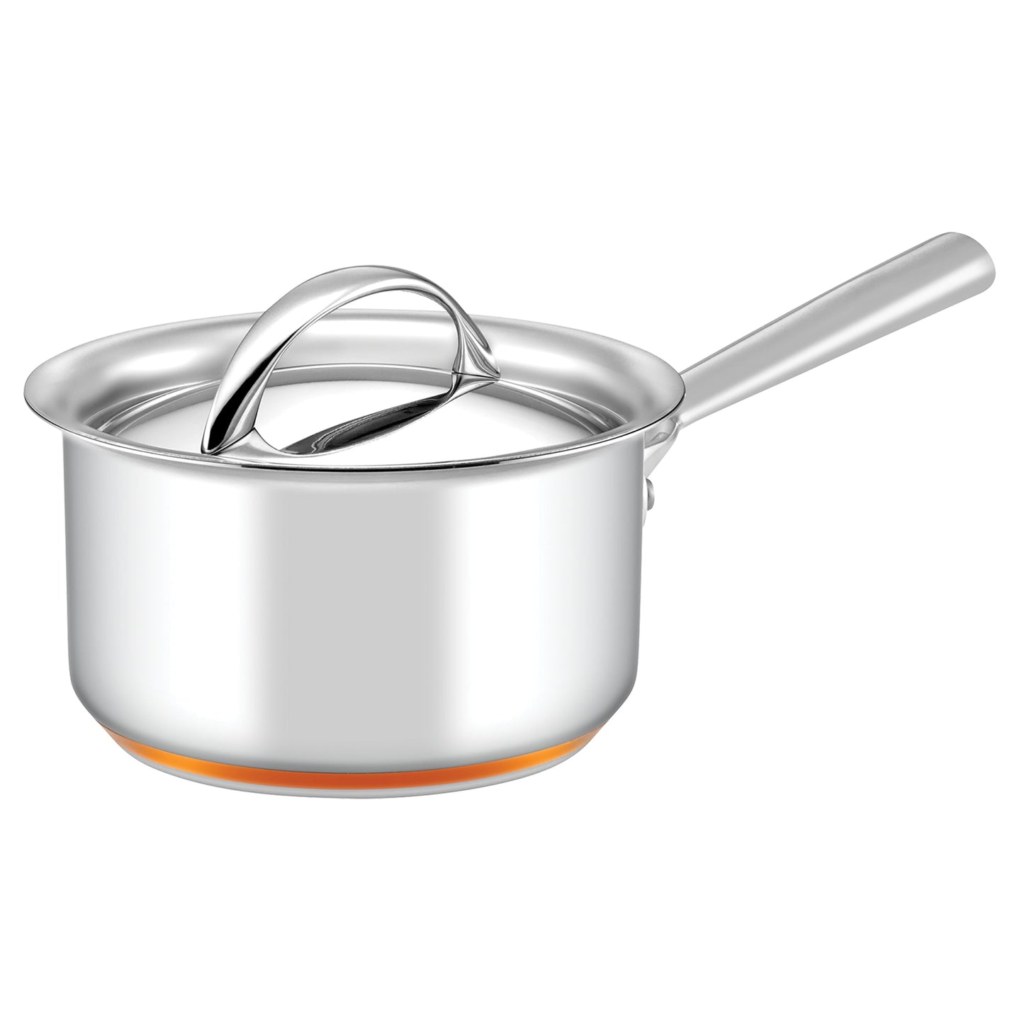 Essteele Per Vita Copper Base Stainless Steel Induction Covered Saucepan 16cm/1.9L