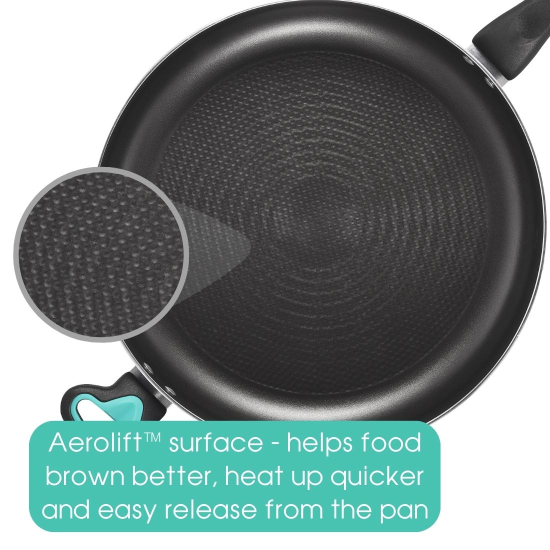 RACO Zing Nonstick Covered Saute 30cm
