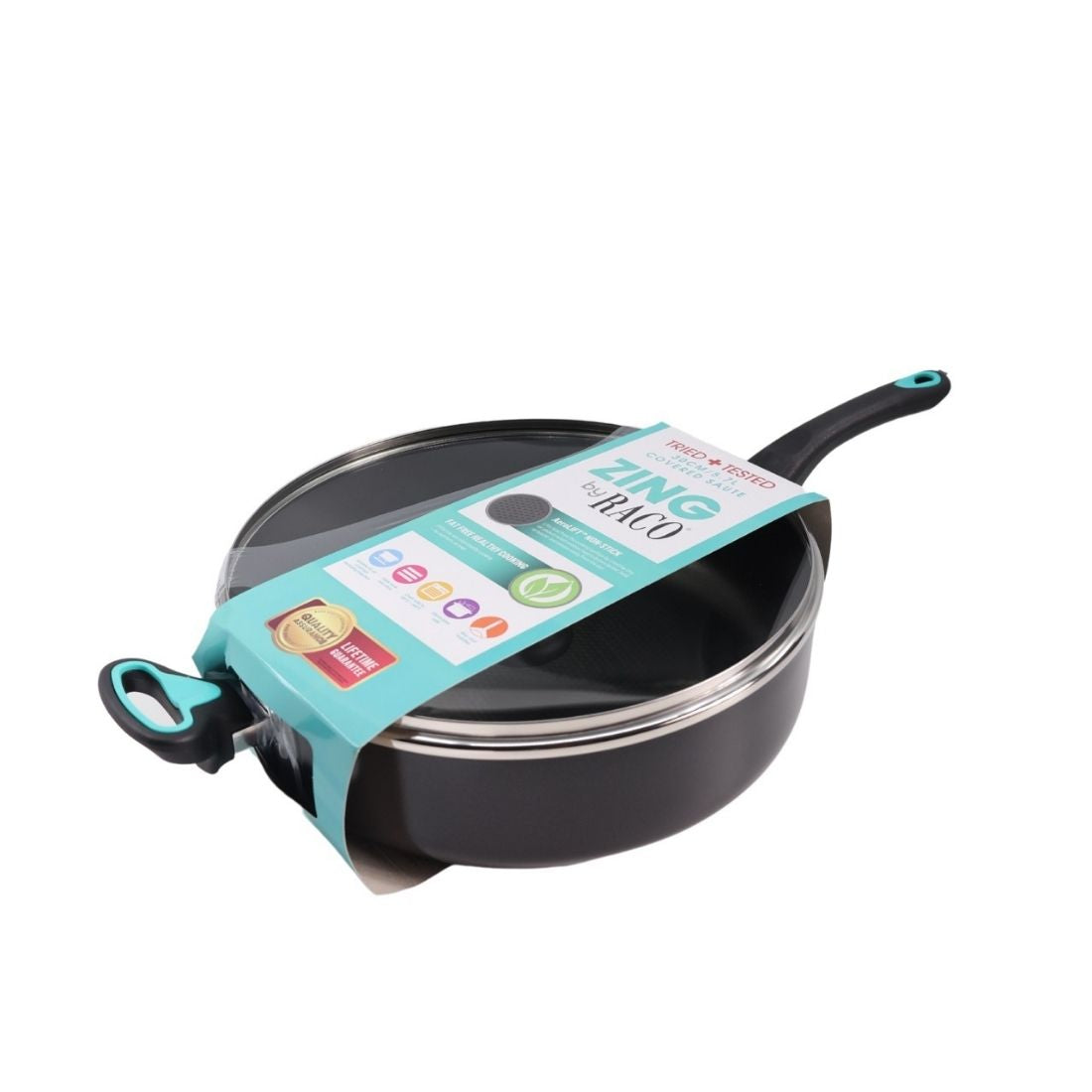 RACO Zing Nonstick Covered Saute 30cm