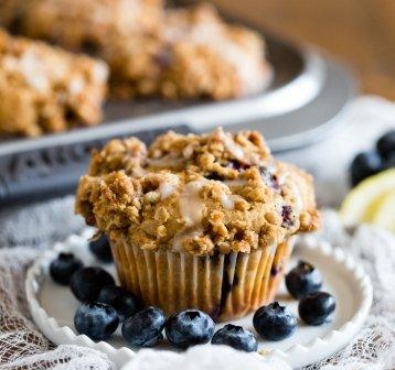 Blueberry Lemon Thyme Muffins