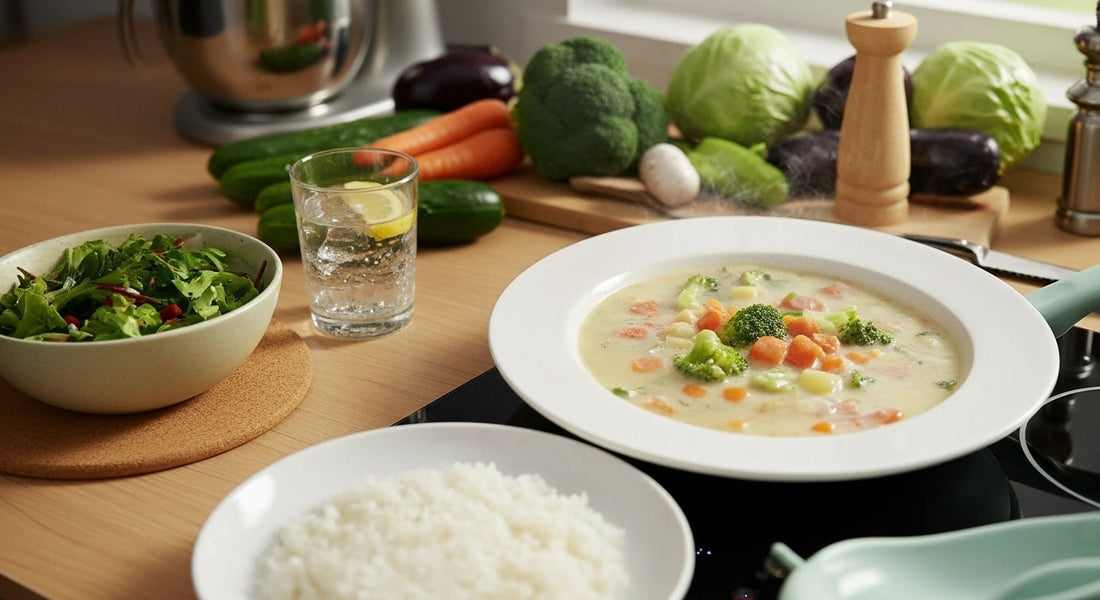 Warm & Creamy Veggie Bowl