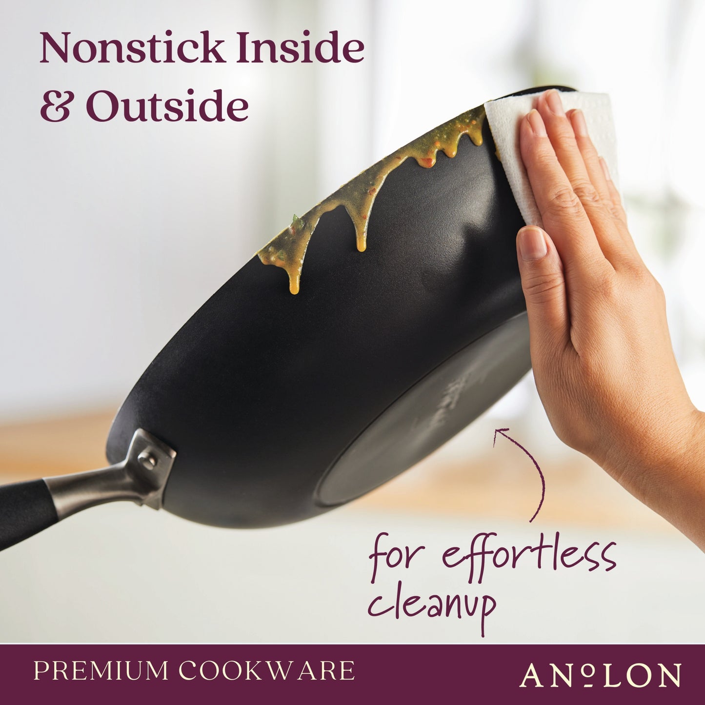 Anolon Advanced Home Nonstick 11 Piece Cookware Set Onyx