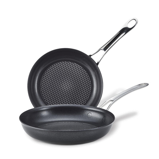 Anolon X Hybrid Nonstick Induction Skillet Twin Pack 21/25cm