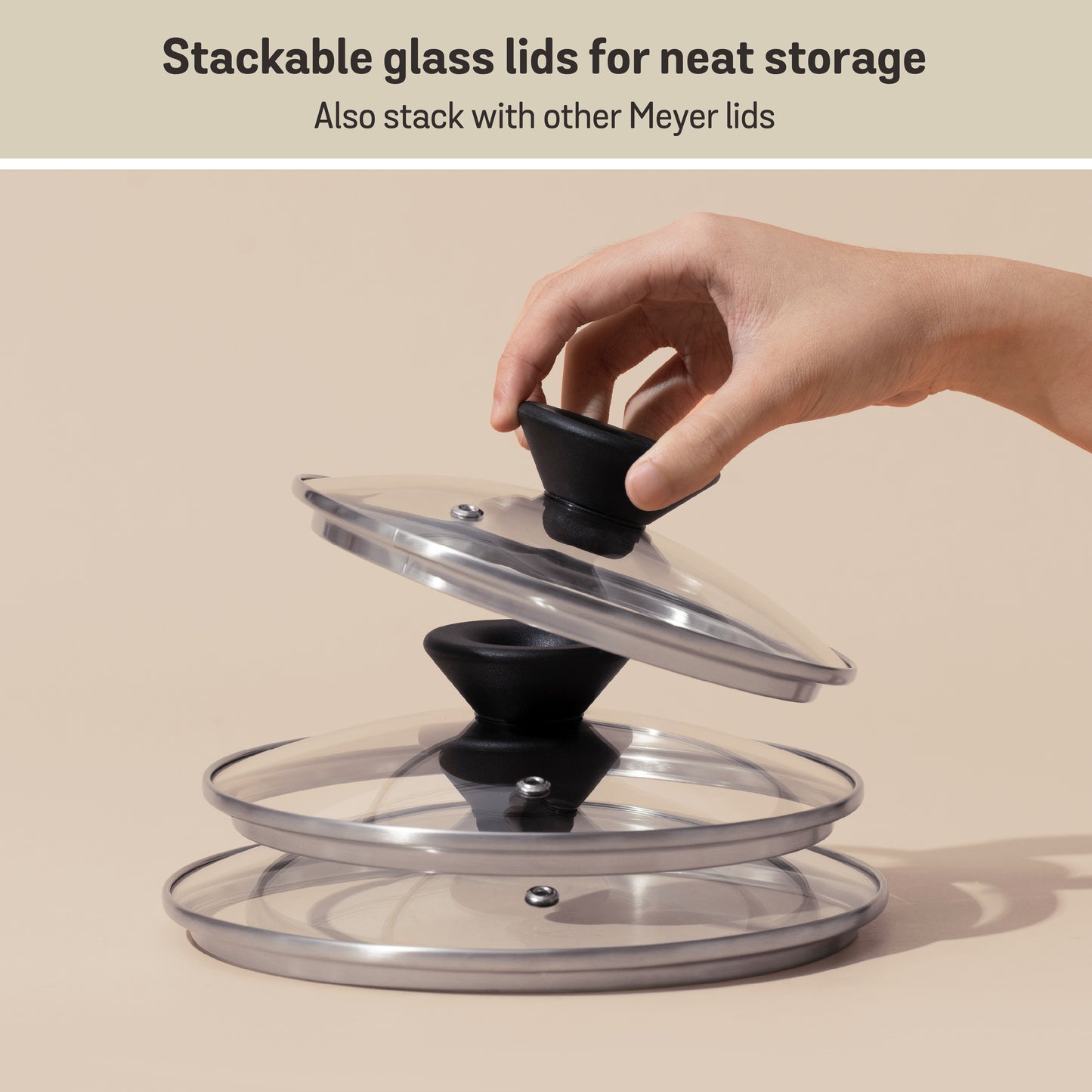 Meyer Moda Induction Covered Saucepan 18cm/2.8L Sage