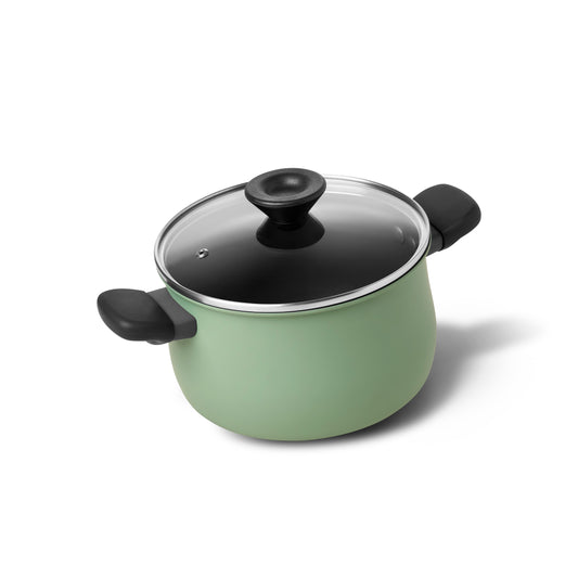 Meyer Moda Induction Covered Stockpot 20cm/3.8L Sage