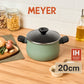Meyer Moda Induction Covered Stockpot 20cm/3.8L Sage
