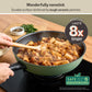 Meyer Moda Induction Open French Frypan With Helper Handle 30cm Sage