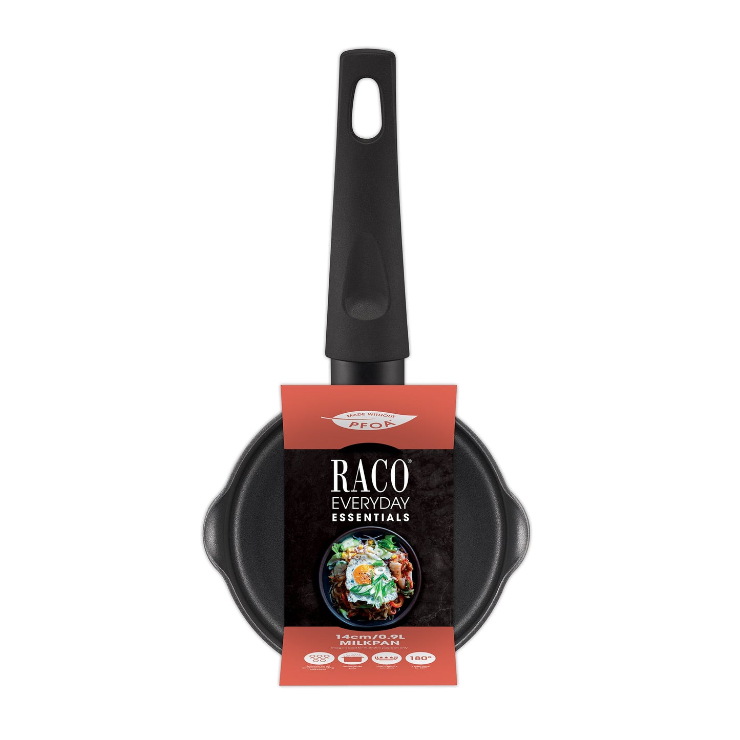 RACO Everyday Essentials Nonstick Induction Open Milkpan 14cm