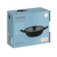 Close-up finish detail: For stir-frying and wok-style cooking – ceramic nonstick coated aluminium – Essteele Per Domani Ceramic Induction Covered Wok 30cm