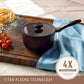 Product detail view: For soups and sauces – ceramic nonstick coated aluminium – Essteele Per Domani Ceramic Induction Covered Saucepan 20cm/2.8L