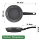 Product detail view: For searing, frying and everyday cooking – ceramic-coated aluminium – RACO Ceramic Essentials Induction Deep Open Frypan 24cm