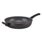 For searing, frying and everyday cooking – ceramic-coated aluminium – RACO Ceramic Essentials Induction Deep Open Frypan 30cm With Helper Handle