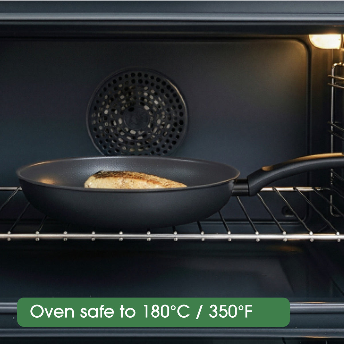 For searing, frying and everyday cooking – ceramic-coated aluminium – RACO Ceramic Essentials Induction Deep Open Frypan 30cm With Helper Handle
