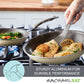 Rachael Ray Cook + Create Nonstick Frypan Twin Pack 24/30cm Almond