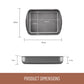 Essteele Per Bennesere Ceramic Nonstick Roaster Large 35 x 27cm
