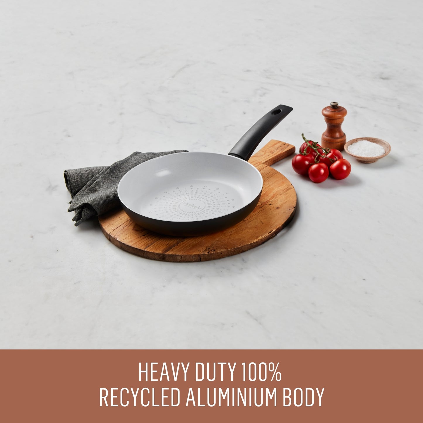 Essteele Essenza Ceramic Nonstick Induction Open French Skillet 28cm