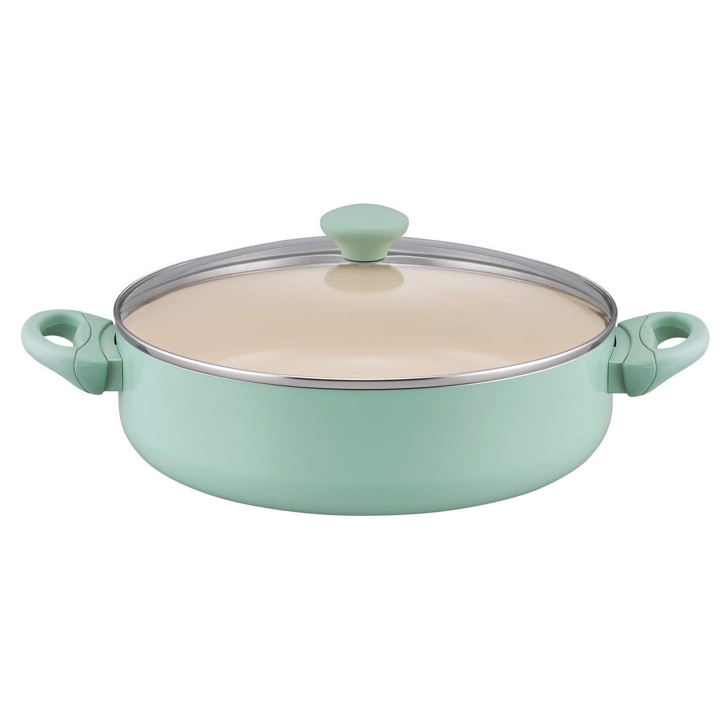 RACO SmartStart Ceramic Nonstick Induction Covered Sauteuse 30cm/5.7L Lichen