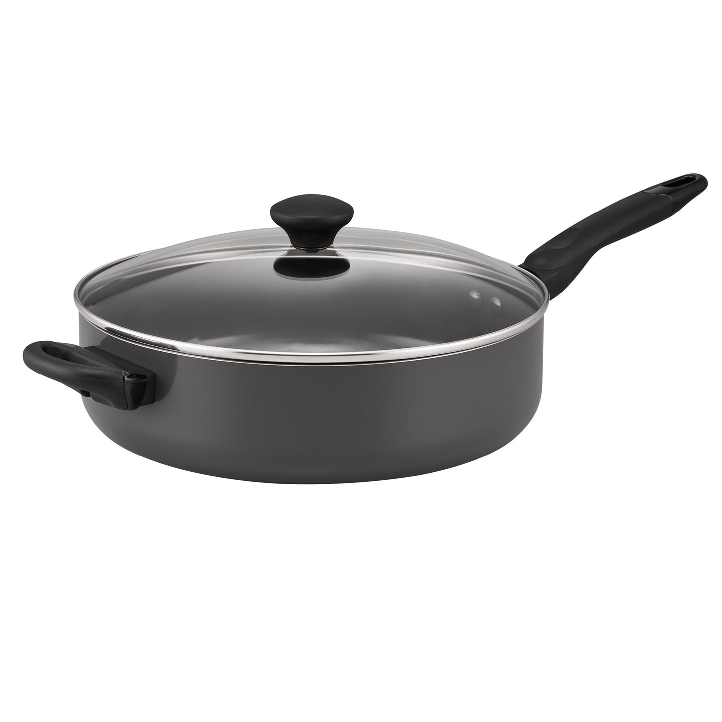 RACO SmartStart Ceramic Nonstick Induction Covered Saute with Helper Handle 30cm/5.7L Grey