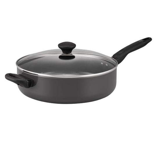 RACO SmartStart Ceramic Nonstick Induction Covered Saute with Helper Handle 30cm/5.7L Grey