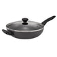 RACO SmartStart Ceramic Nonstick Induction Covered Stirfry with Helper Handle 30cm Grey
