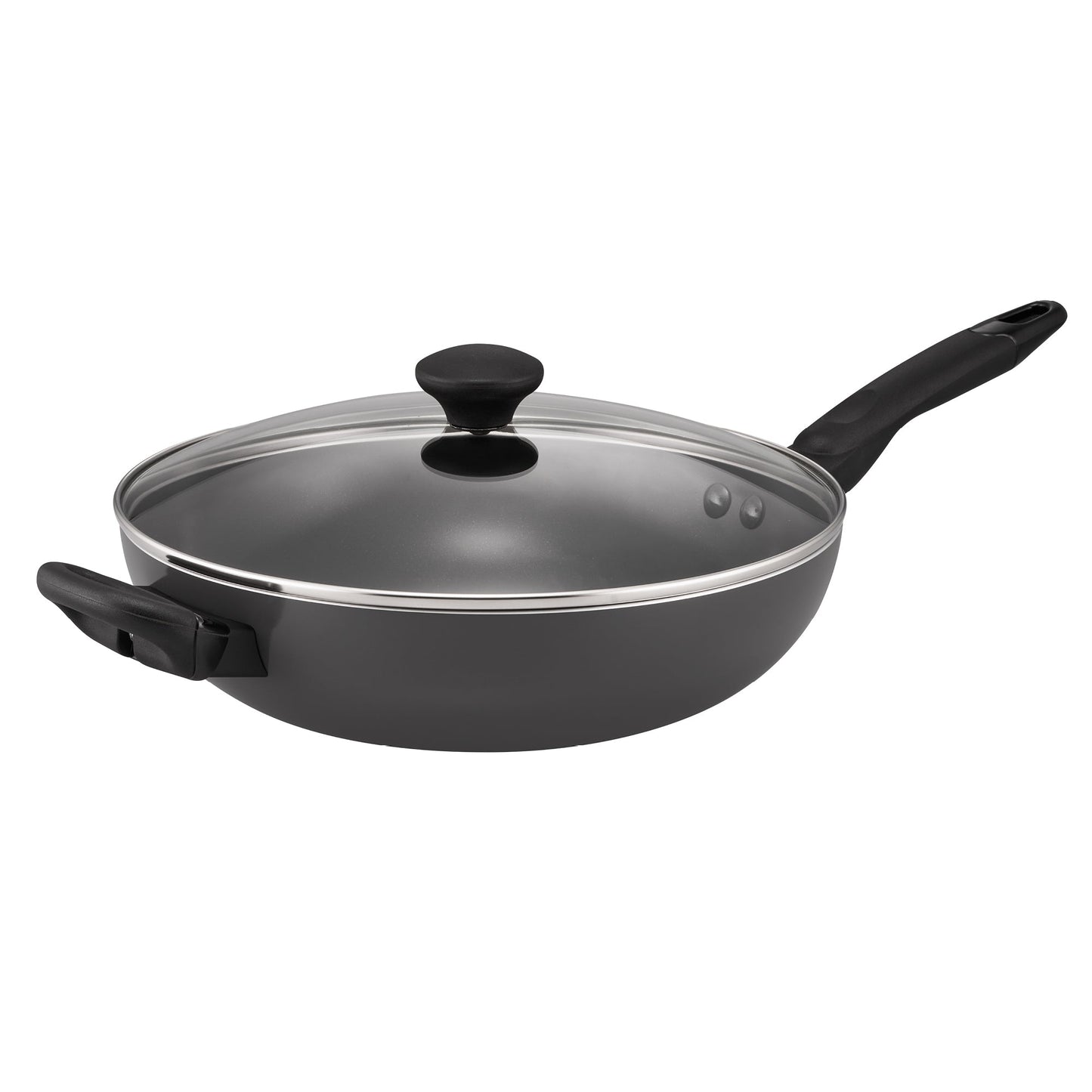 RACO SmartStart Ceramic Nonstick Induction Covered Stirfry with Helper Handle 30cm Grey