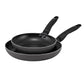 RACO SmartStart Ceramic Nonstick Induction Twin Pack Frypans 22cm/28cm Grey