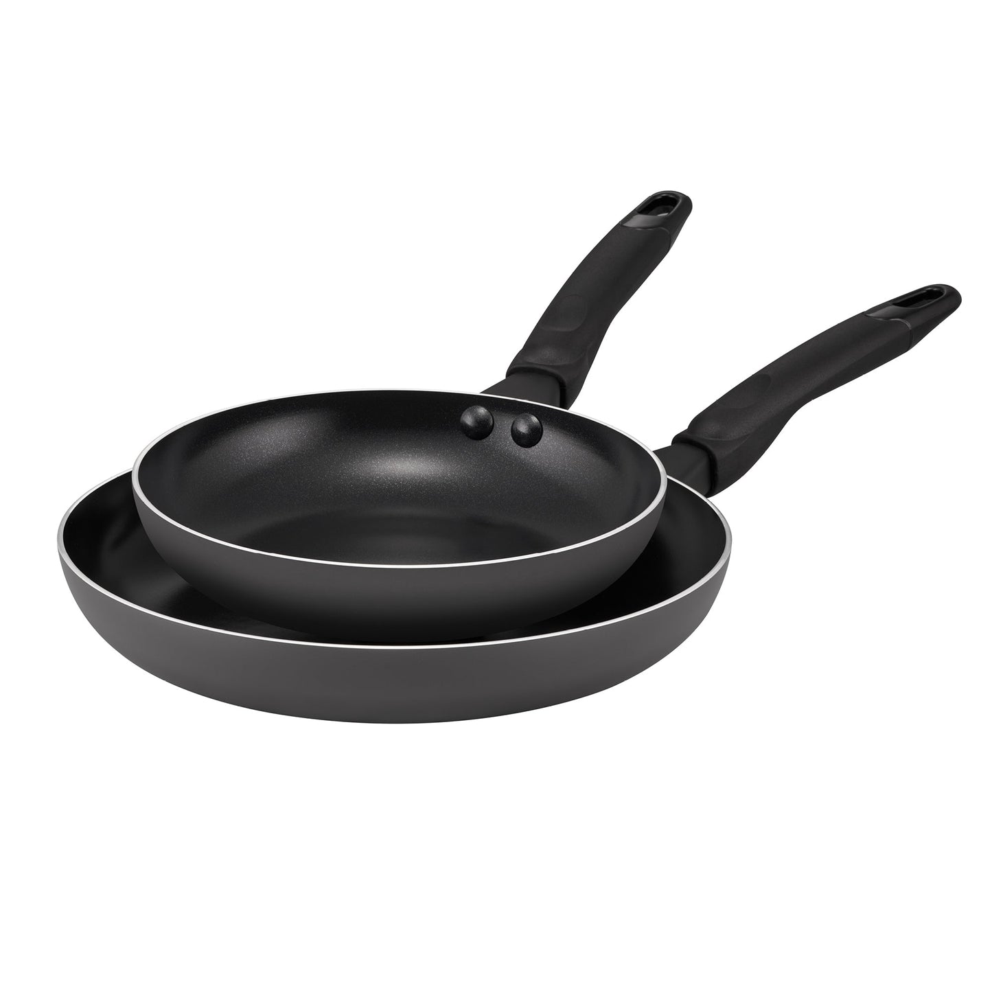 RACO SmartStart Ceramic Nonstick Induction Twin Pack Frypans 22cm/28cm Grey
